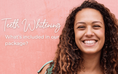 What’s included in our teeth whitening package?